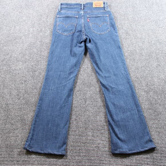 Levi's 725 Jeans Women's 26x28 Blue High Rise Bootcut Stretch - Picture 2 of 9